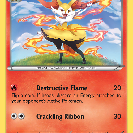 Braixen (XY161) [XY: Black Star Promos]
