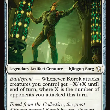 Korok, Liberated Rage (Surge Foil) [Star Trek Commander]