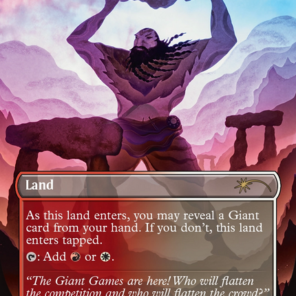Ancient Amphitheater (Rainbow Foil) [Secret Lair Drop Series]