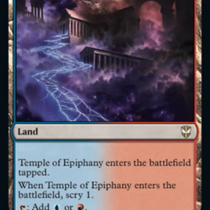 Temple of Epiphany [Streets of New Capenna Commander]