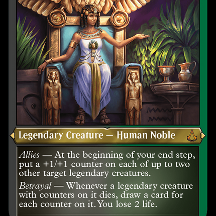Cleopatra, Exiled Pharaoh (Foil Etched) [Assassin's Creed]