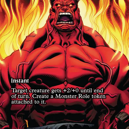 Monstrous Rage (Borderless) [Marvel Universe: Eternal-Legal]