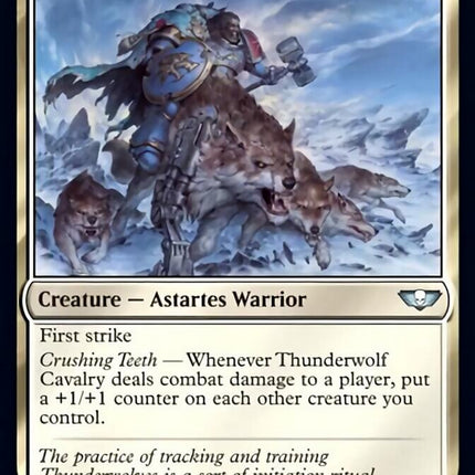 Thunderwolf Cavalry (Surge Foil) [Warhammer 40,000]