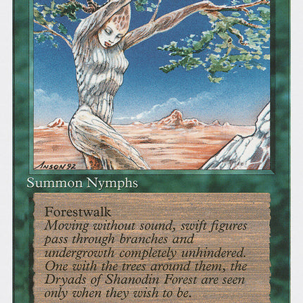 Shanodin Dryads [Fourth Edition]