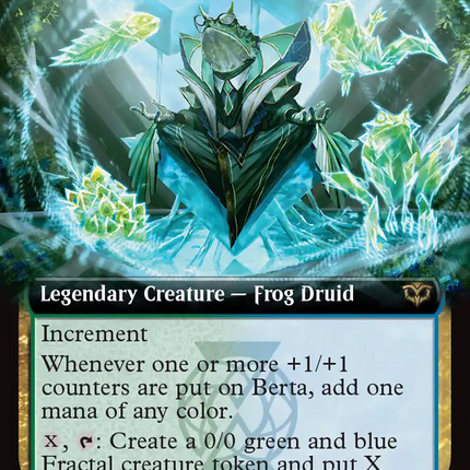 Berta, Wise Extrapolator (Extended Art) [Secrets of Strixhaven]