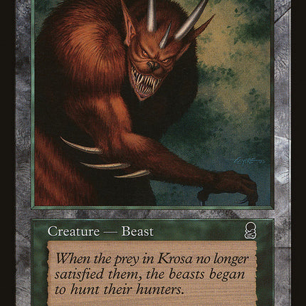Beast Token [Magic Player Rewards 2001]