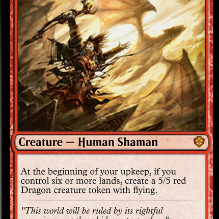 Dragonmaster Outcast [Starter Commander Decks]