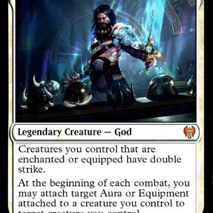 Halvar, God of Battle // Sword of the Realms [Kaldheim]
