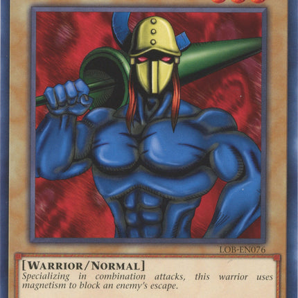 M-Warrior #1 (25th Anniversary) [LOB-EN076] Common