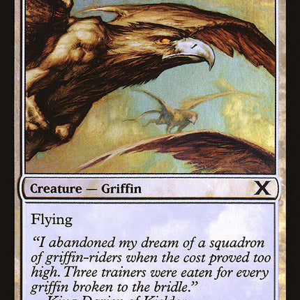 Wild Griffin (Premium Foil) [Tenth Edition]