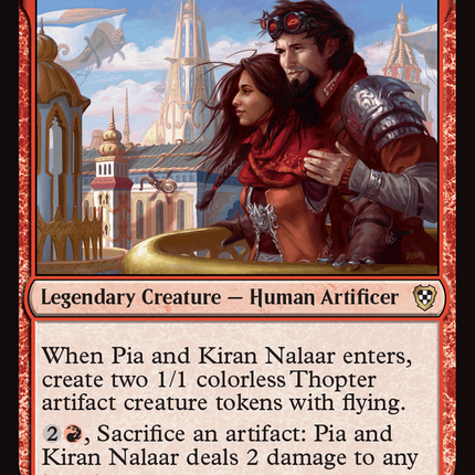 Pia and Kiran Nalaar [Aetherdrift Commander]