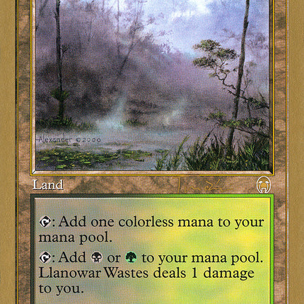 Llanowar Wastes (Jan Tomcani) [World Championship Decks 2001]