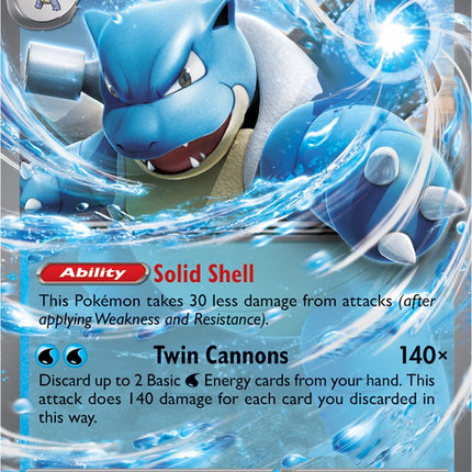 Blastoise ex (009/165) (Jumbo Card) [Scarlet & Violet 151]