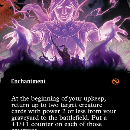 Smile at Death (Borderless) [Tarkir: Dragonstorm]