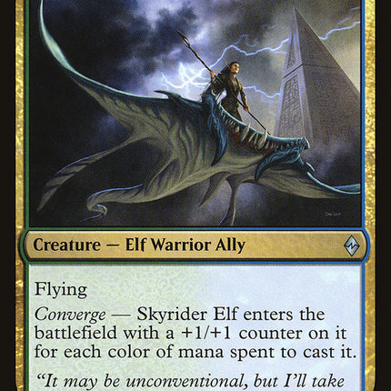 Skyrider Elf [Battle for Zendikar]