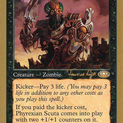 Phyrexian Scuta (Tom van de Logt) [World Championship Decks 2001]