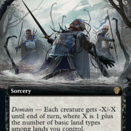 Drag to the Bottom (Extended Art) [Dominaria United]