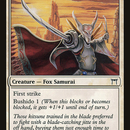 Kitsune Blademaster [Champions of Kamigawa]