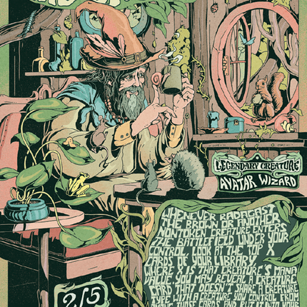 Radagast the Brown (Borderless Poster) [The Lord of the Rings: Tales of Middle-Earth]