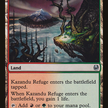 Kazandu Refuge [Duel Decks: Ajani vs. Nicol Bolas]