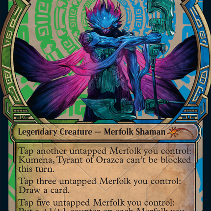 Kumena, Tyrant of Orazca (Rainbow Foil) [Secret Lair Drop Series]