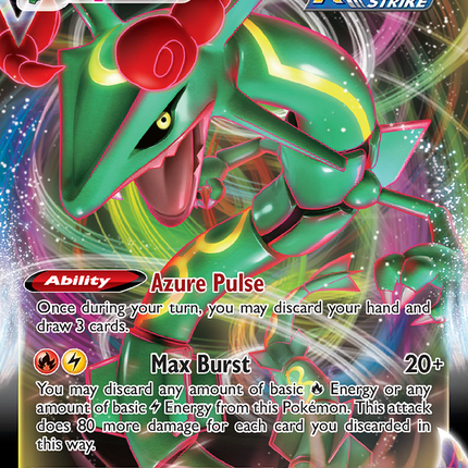 Rayquaza VMAX (111/203) (Jumbo Card) [Sword & Shield: Evolving Skies]