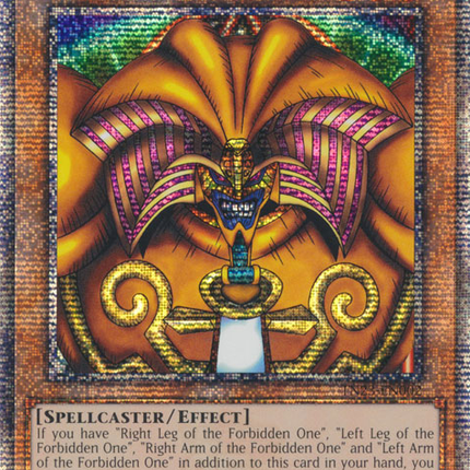Exodia the Forbidden One [TN23-EN002] Quarter Century Secret Rare