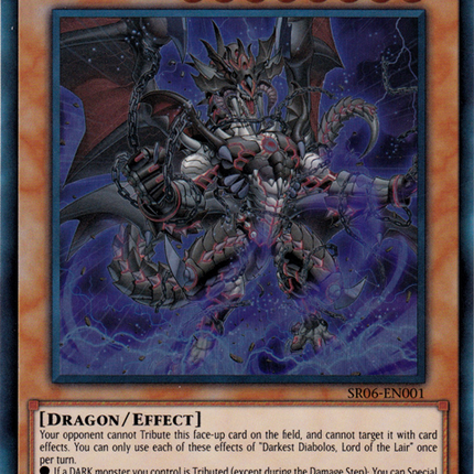 Darkest Diabolos, Lord of the Lair [SR06-EN001] Ultra Rare