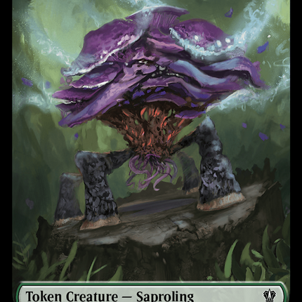Saproling // Morph Double-Sided Token [Murders at Karlov Manor Commander Tokens]
