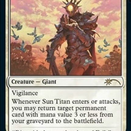 Sun Titan (Rainbow Foil) [Secret Lair Drop Series]