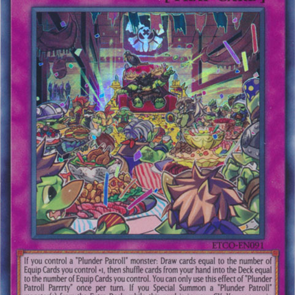 Plunder Patroll Parrrty [ETCO-EN091] Super Rare