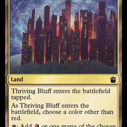 Thriving Bluff (Surge Foil) [Doctor Who]