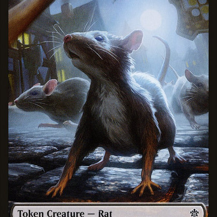 Rat Token [Throne of Eldraine Tokens]