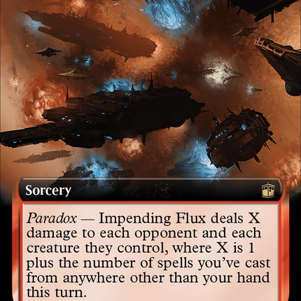 Impending Flux (Extended Art) (Surge Foil) [Doctor Who]