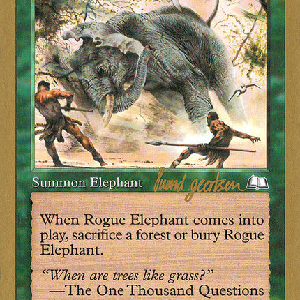 Rogue Elephant (Svend Geertsen) [World Championship Decks 1997]