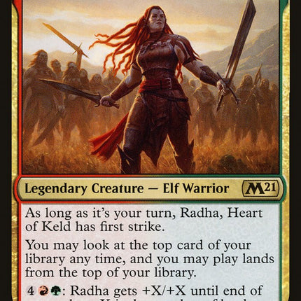 Radha, Heart of Keld [Core Set 2021]