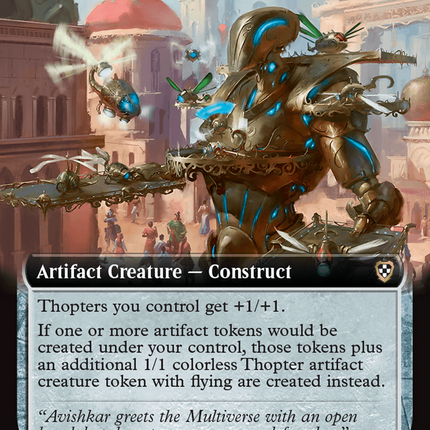 Stridehangar Automaton (Extended Art) [Aetherdrift Commander]