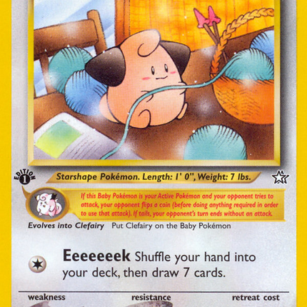 Cleffa (20/111) [Neo Genesis 1st Edition]
