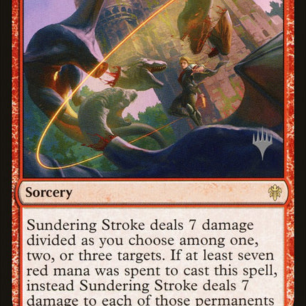 Sundering Stroke (Promo Pack) [Throne of Eldraine Promos]