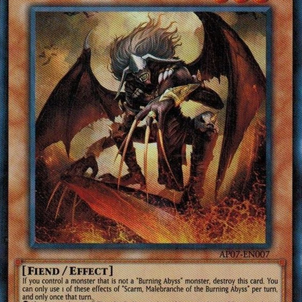 Scarm, Malebranche of the Burning Abyss [AP07-EN007] Super Rare