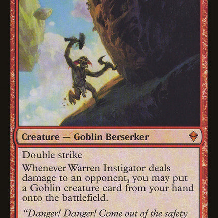 Warren Instigator [Zendikar]