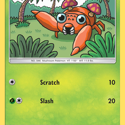 Paras (4/68) [Sun & Moon: Hidden Fates]
