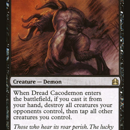 Dread Cacodemon [Commander 2011]
