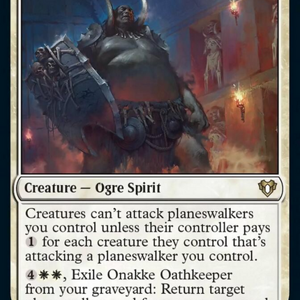 Onakke Oathkeeper [Commander Masters]
