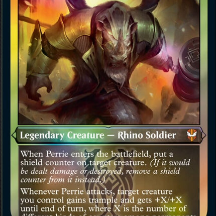 Perrie, the Pulverizer (Display Commander) [Streets of New Capenna Commander]