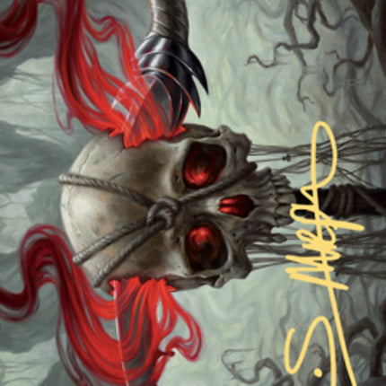 Mind Carver Art Card (Gold-Stamped Signature) [Zendikar Rising Art Series]