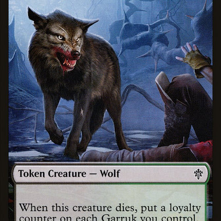 Wolf Token [Throne of Eldraine Tokens]