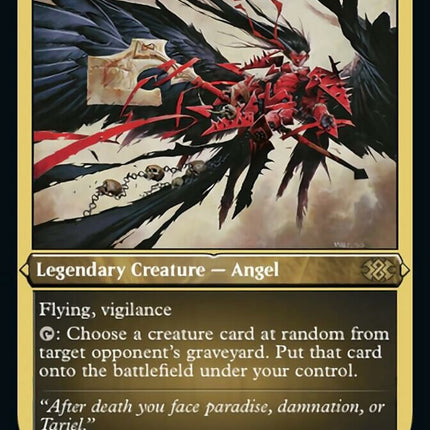 Tariel, Reckoner of Souls (Foil Etched) [Double Masters 2022]