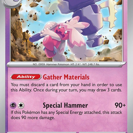 Tinkaton (105/193) (Theme Deck Exclusive) [Scarlet & Violet: Paldea Evolved]