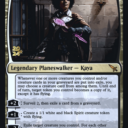 Kaya, Spirits' Justice [Murders at Karlov Manor Prerelease Promos]